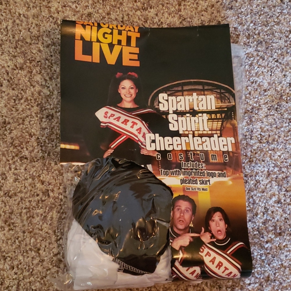NWT Spartan cheerleader costume
